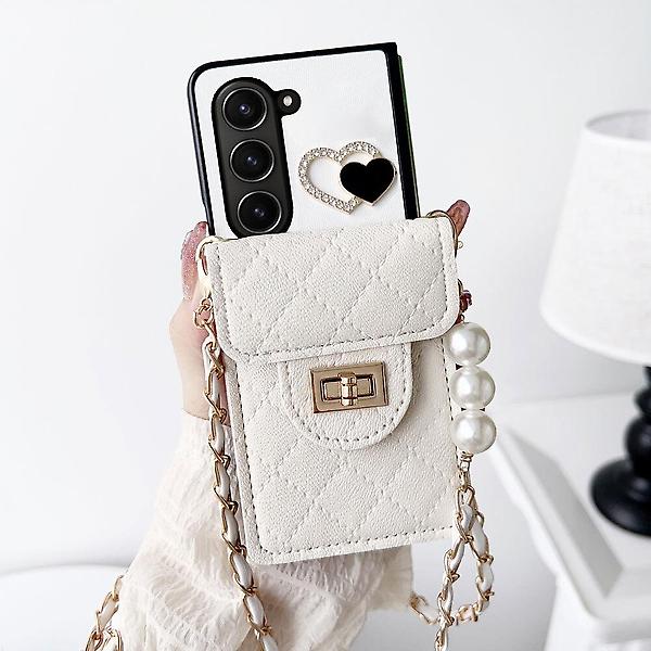  갤럭시 Z폴드7 미니 카드지갑 수납 목걸이 케이스