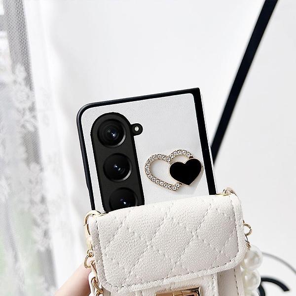  갤럭시 Z폴드7 미니 카드지갑 수납 목걸이 케이스