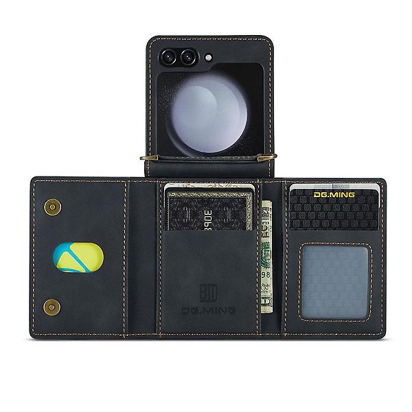  갤럭시 Z플립7 카드수납 올인원 지갑 가죽 케이스