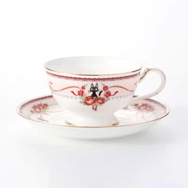  노리다케 마녀배달부 키키 190ml 커피잔 핑크 도자기 찻잔