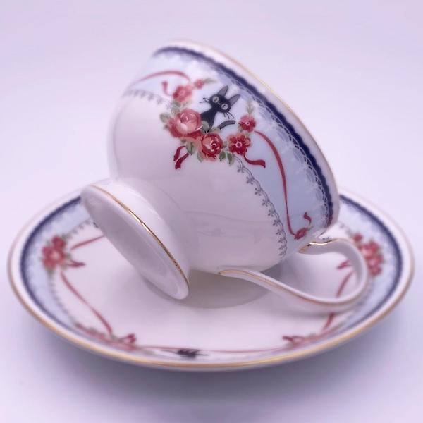  노리다케 마녀배달부 키키 190ml 커피잔 블루 도자기 찻잔