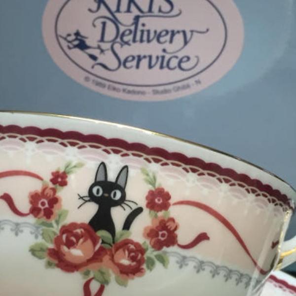  노리다케 마녀배달부 키키 190ml 커피잔 블루 도자기 찻잔