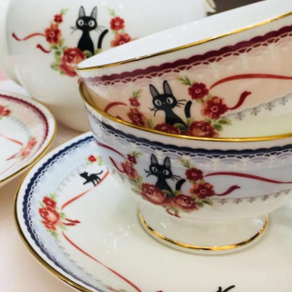  노리다케 마녀배달부 키키 190ml 커피잔 블루 도자기 찻잔