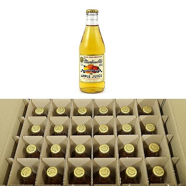  마르티넬리 골드메달 스파클링 애플주스 296ml 24개 파손방지