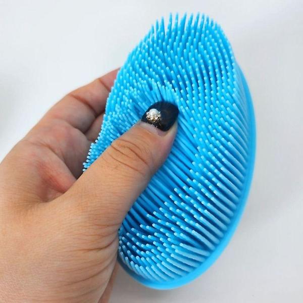  부드러운 바디 목욕솔 블루