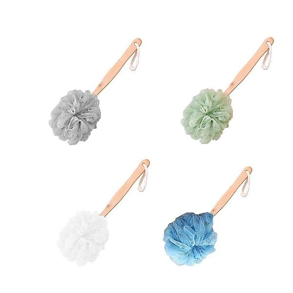  손잡이 원목 샤워볼 거품기 등밀이 욕실용품