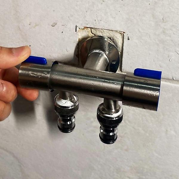  수전 수도꼭지 2구수도꼭지 2구 양갈래