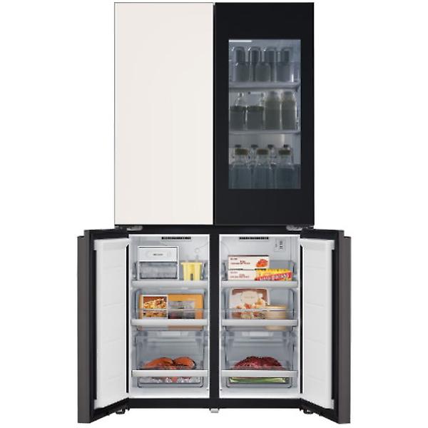 [LG전자/M626GBB332S] 디오스 오브제컬렉션 노크온 냉장고 Fit & Max 글라스 베이지