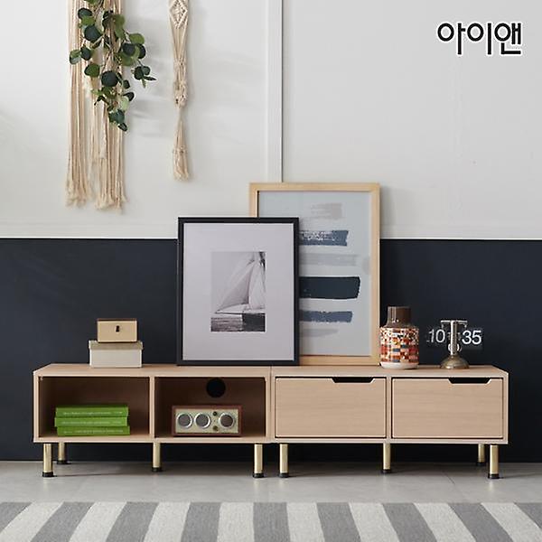  아이앤 멜리나 1단 1600 다용도 거실장 세트 DG