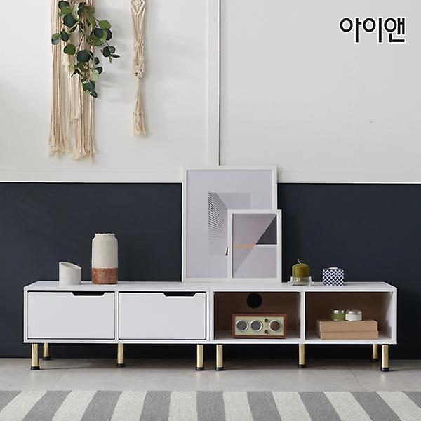  아이앤 멜리나 1단 1600 다용도 거실장 세트 DG