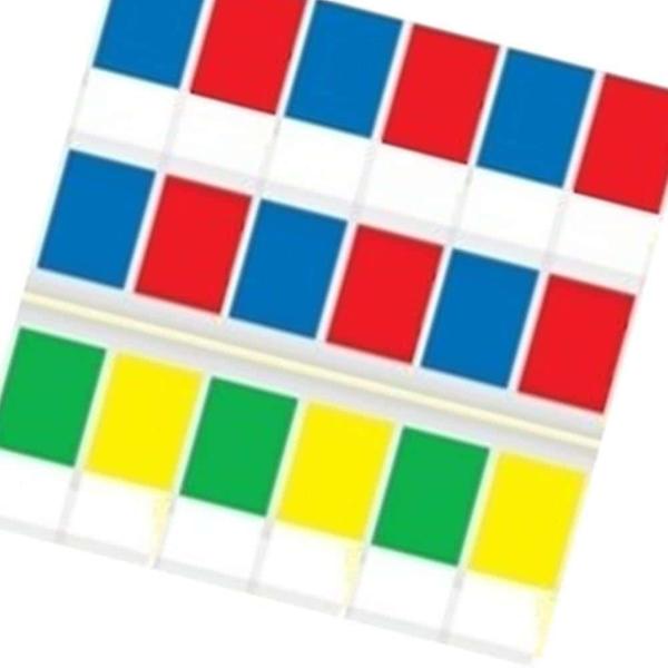  메모지 커버 플래그 4색 44x12mm 공부 다용도 파일