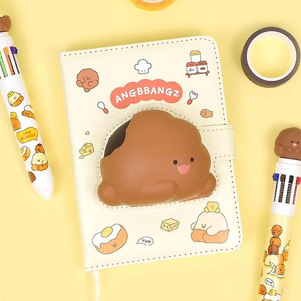 스퀴시 노트 앙빵즈 1P 휴대용 자석 다이어리 공책