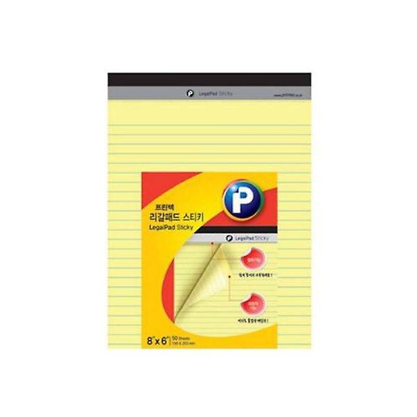  리갈패드 스티키노트 LP150Y 노랑 150x203mm 50매