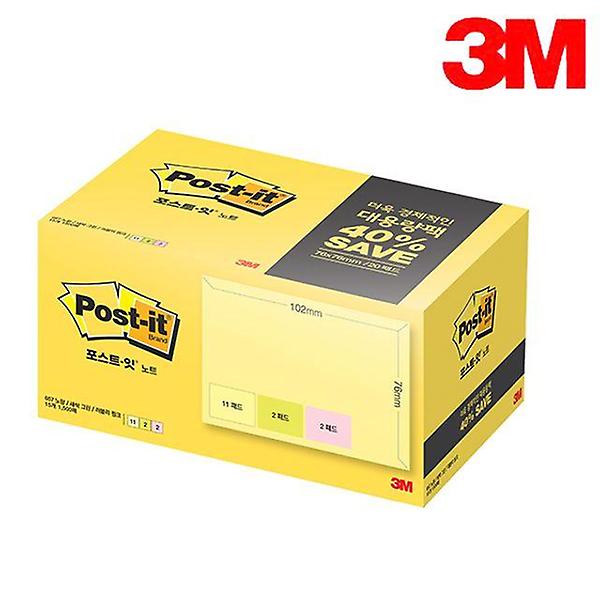  3M포스트잇 대용량팩 657-15A
