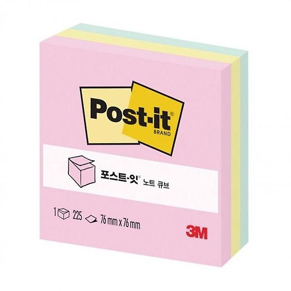  사무 인기 3M 문구 메모지 감성 메모장 포스트잇 큐브