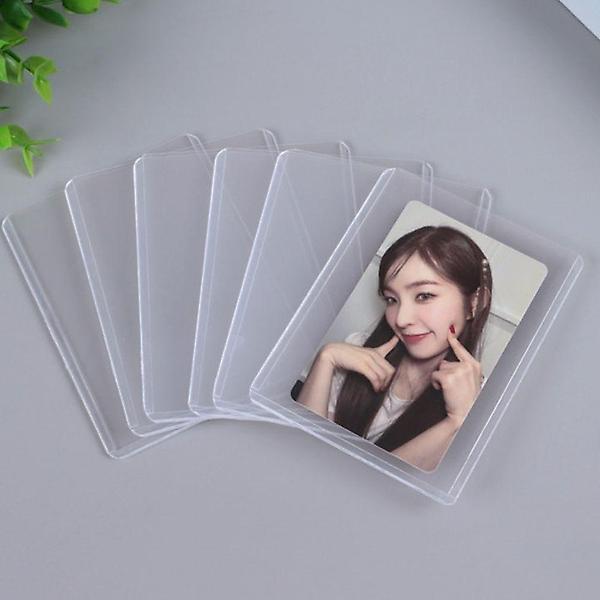  포토카드 보관용 투명 PVC 하드 보호 케이스 25p