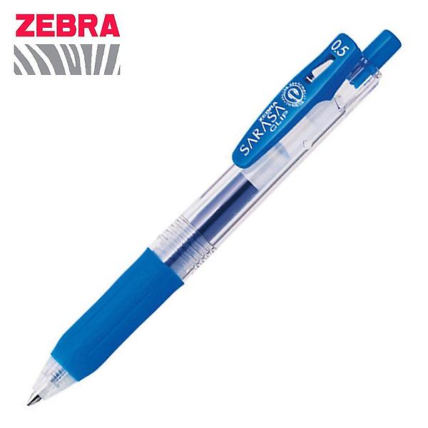  블루 0.5 중성펜 제브라 사라사 페일 JJ15 10개