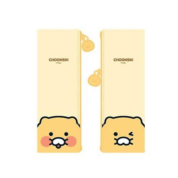  춘식이 미니 플랫 펜슬 케이스 1개 얼굴