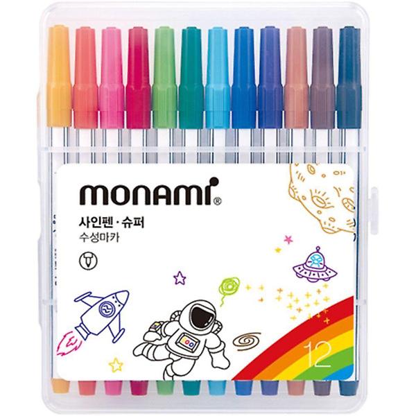  12색 슈퍼 사인펜