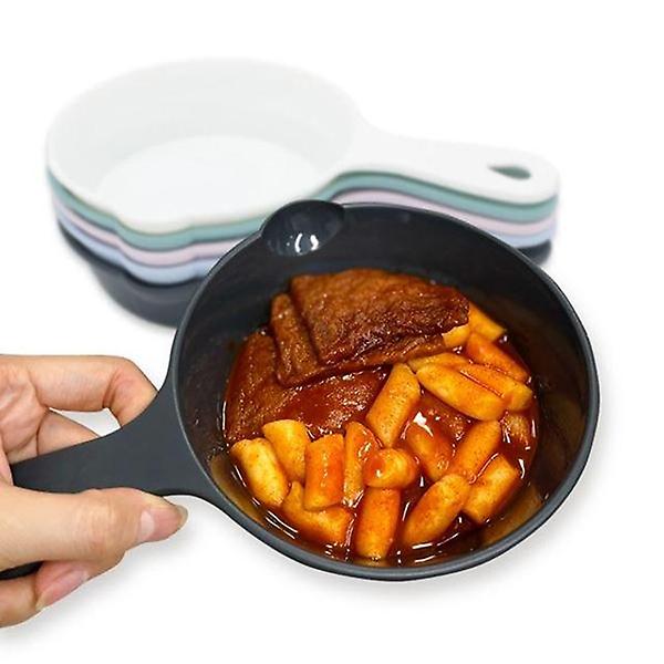  먹방 손잡이 플레이팅 캠핑 원형 5종 세트 앞접시 캠