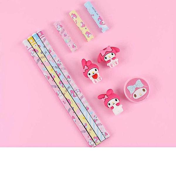  마이멜로디 피규어 연필 보호캡 세트 디자인 랜덤
