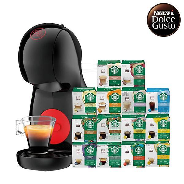  [돌체구스토] 커피머신 피콜로XS 블랙 + 12입 스타벅스 커피캡슐 2박스 (14종 택1)