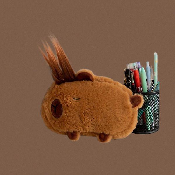  카피바라 필통 귀여운 캐릭터 파우치