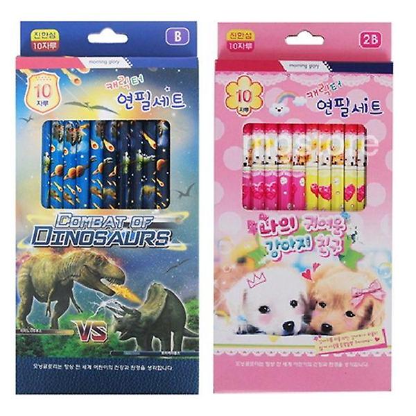  모닝글로리 캐릭터 연필 세트 B심 5세트