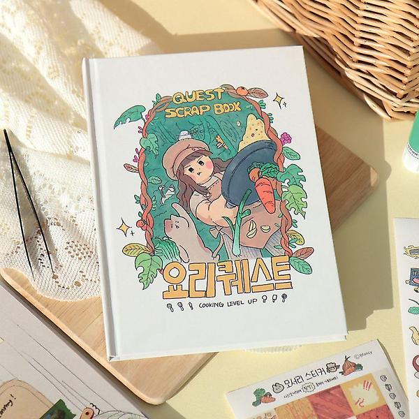  비팬시 퀘스트 스크랩북-요리 (사진앨범 포토북 사진