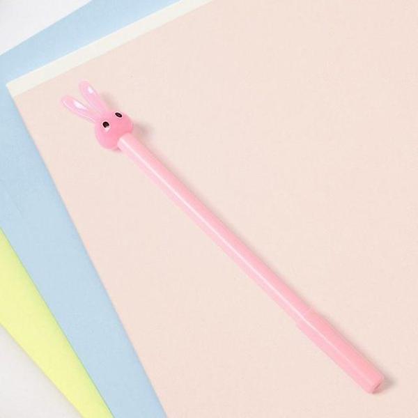  토끼 깜찍 추천 중성볼펜 10p세트 꾸안꾸 필기구 캐릭