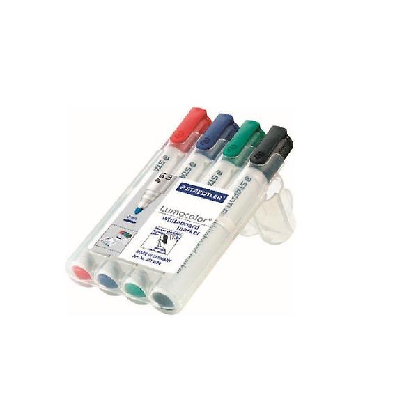  화이트보드 마카 대 351 4색 세트 1개입