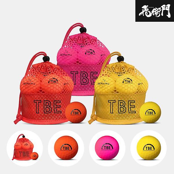  토비에몬 무광 형광 주머니 골프볼[남여공용][3COLORS][2피스/12알]