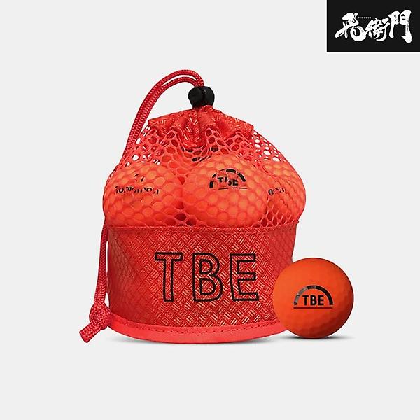  토비에몬 무광 형광 주머니 골프볼[남여공용][무광 오렌지][2피스/12알]