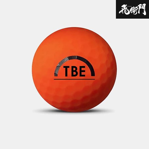  토비에몬 무광 형광 주머니 골프볼[남여공용][무광 오렌지][2피스/12알]