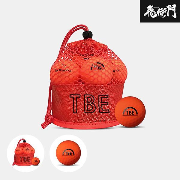  토비에몬 무광 형광 주머니 골프볼[남여공용][무광 오렌지][2피스/12알]