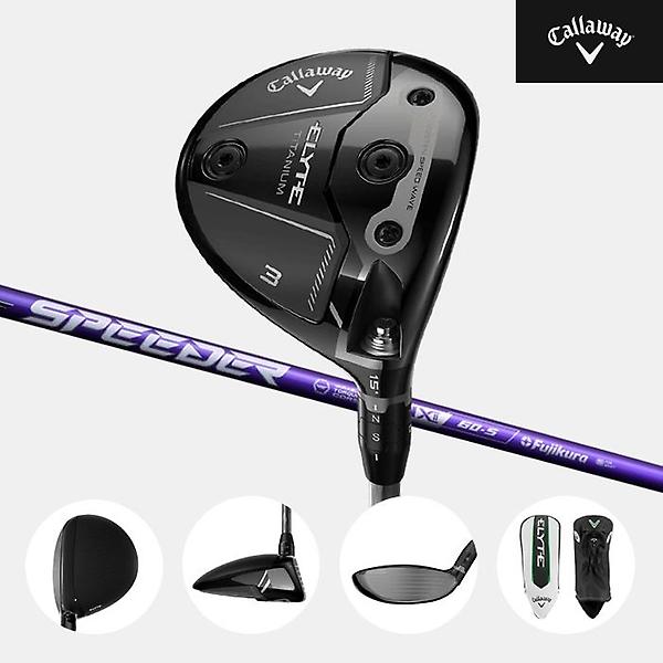  [주문제작]캘러웨이 ELYTE 엘리트 TI 티타늄 페어웨이우드[남성용][SPEEDER NX VIOLET]