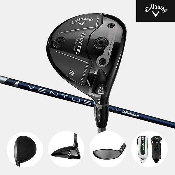  [주문제작]캘러웨이 ELYTE 엘리트 TI 티타늄 페어웨이우드[남성용][VENTUS TR BLUE]