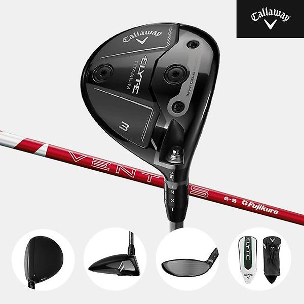  [주문제작]캘러웨이 ELYTE 엘리트 TI 티타늄 페어웨이우드[남성용][VENTUS RED VELOCORE PLUS]