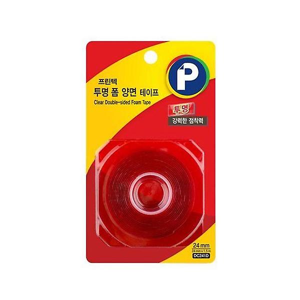  프린텍 투명 폼 양면 테이프 24x1.5m