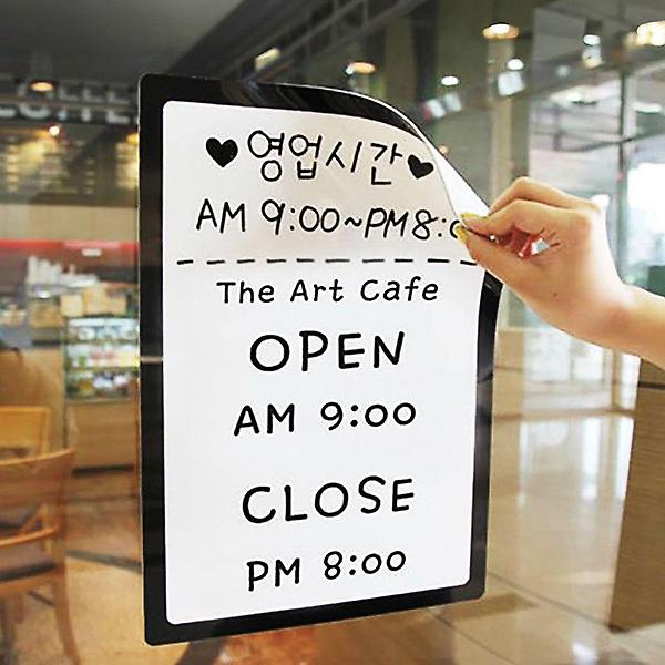  검정 보드 칠판 화이트 메모보드 안내판 아크릴