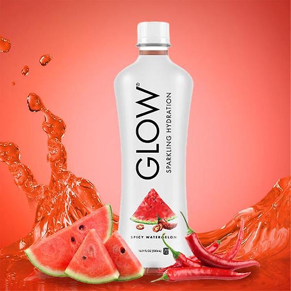  [글로우] 스파클링 하이드레이션 스파이시 워터멜론 500ML X 12개 (원산지:미국)