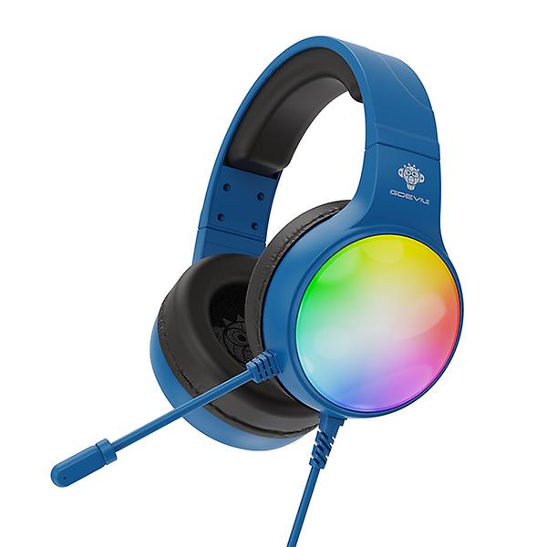  지데빌 G535 AURORA 가상 7.1채널 RGB 헤드셋 (블루)