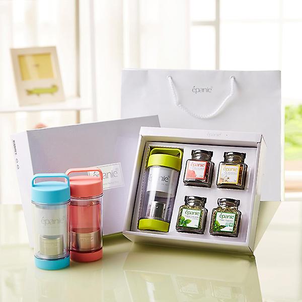  에빠니 유기농 허브차 힐링세트(핑크) 고급 티 선물세트