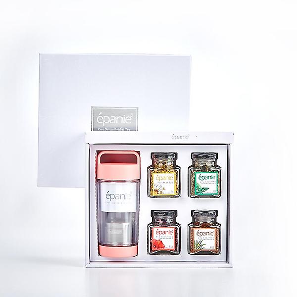  에빠니 유기농 허브차 힐링세트(핑크) 고급 티 선물세트