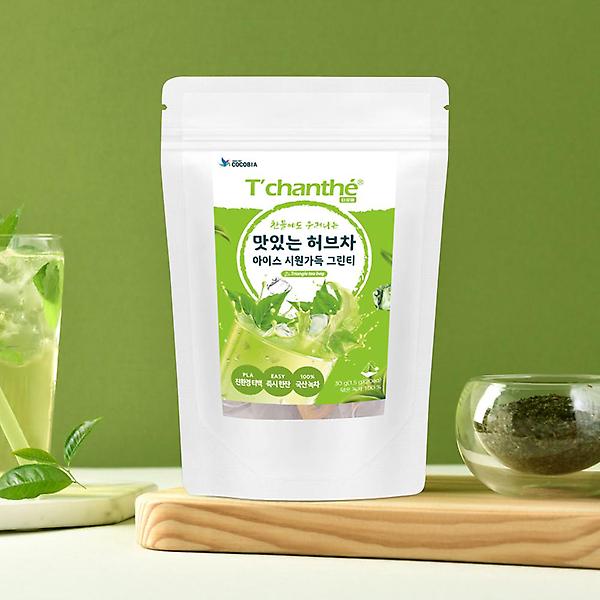  티샹떼 맛있는 허브차 찬물녹차 아이스 그린티 20티백 트라이탄 보틀