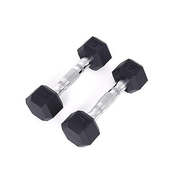  아이워너 냄새 안나는 PEV 육각 아령 2kg 2개 덤벨