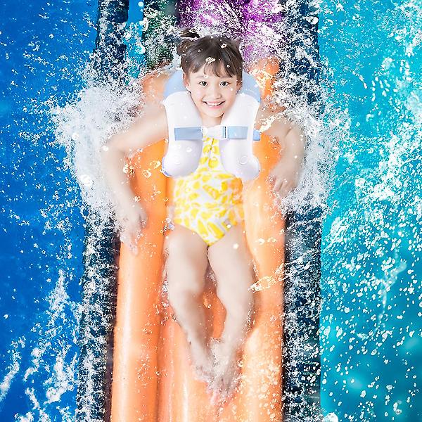  아이워너 더블 에어 어린이 넥튜브 구명조끼