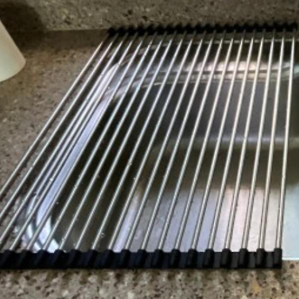  생활보감 싱크롤 싱크대 스텐 주방 선반 식기 건조대 15롤 20롤