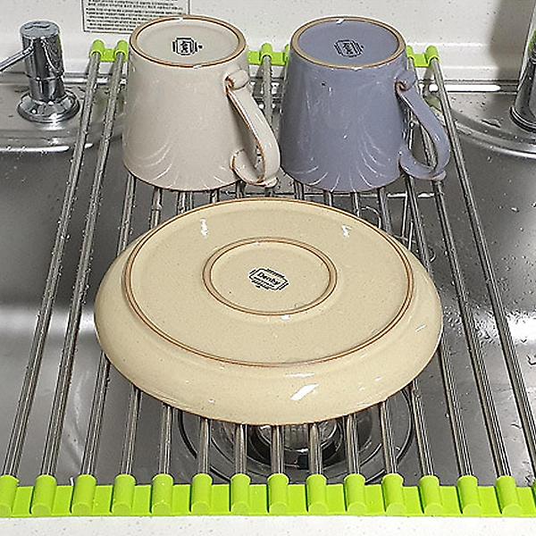  생활보감 싱크롤 싱크대 스텐 주방 선반 식기 건조대 15롤 20롤