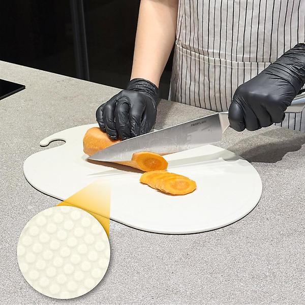  올지 셀렉트 도마 4P세트 TPU 실리콘 304 스텐 향균 칼집안나는 도마 양면 주방 손잡이 스테인레스 베이킹